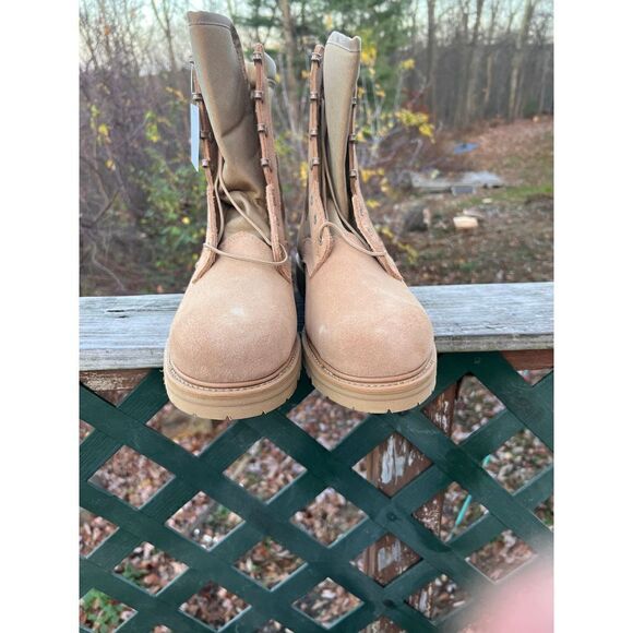 Thorogood 8" Steel Toe Hot Weather Military Work Boot (U.S.A. Made) 15 Narrow  N - Picture 9 of 11